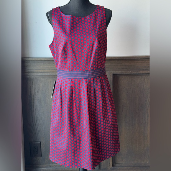 The Limited Sleeveless Polka-Dot Dress size 10 NWT - Picture 5 of 8